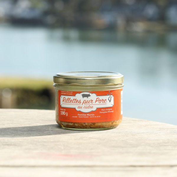 Rillettes pur porc au cidre